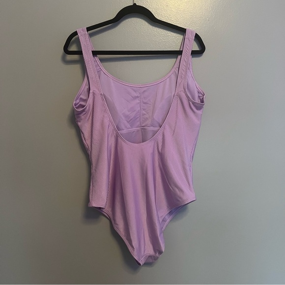 Purple One Piece Swimsuit - Picture 4 of 4